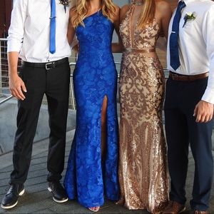 morilee royal blue prom dress